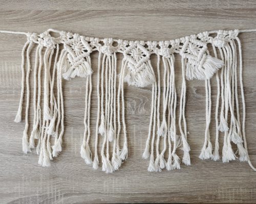 Mini macrame girlianda