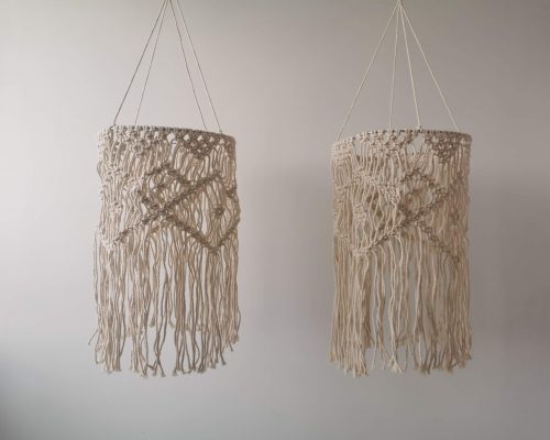 Macrame sietynai